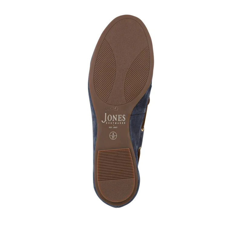 Perissa Leather Loafers - PERISSA / 328 377 - Navy Suede