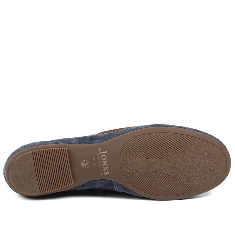 Perissa Leather Loafers - PERISSA / 328 377 - Navy Suede
