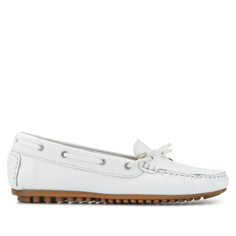 Perri Leather Loafers - PERRI / 325 191 - White