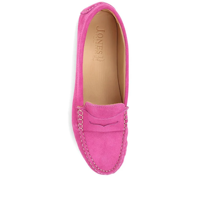 Penelopie Leather Moccasins - PENELOPIE / 322 368 - Pink