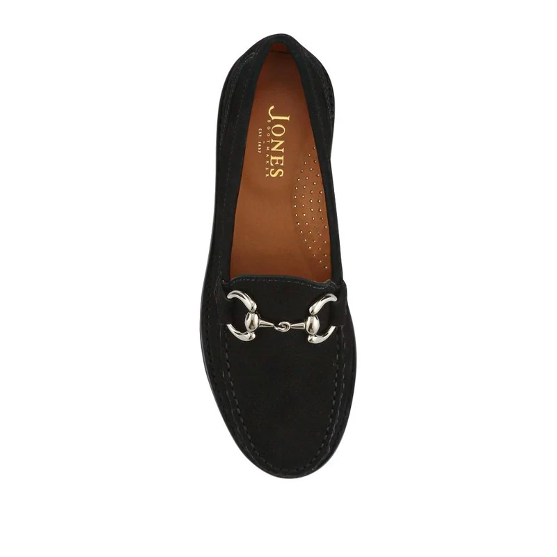 Orlana Leather Slip-On Moccasins - ORLANA / 327 593 - Black