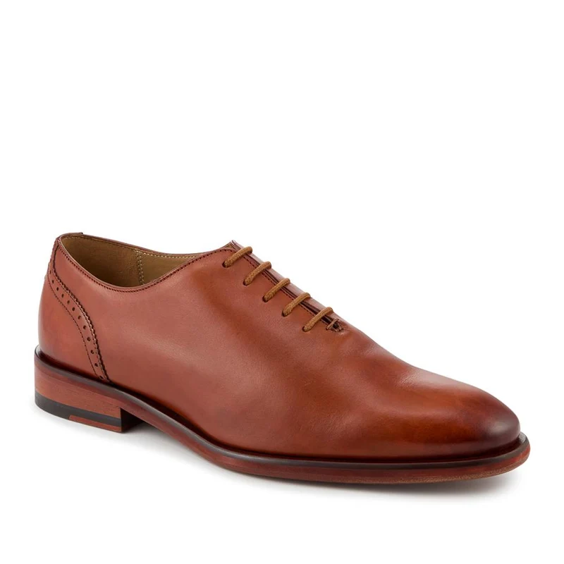 Oliver Sweeney Cropwell Polished Leather Oxfords - OLIVR42502 / 328 552 - Tan