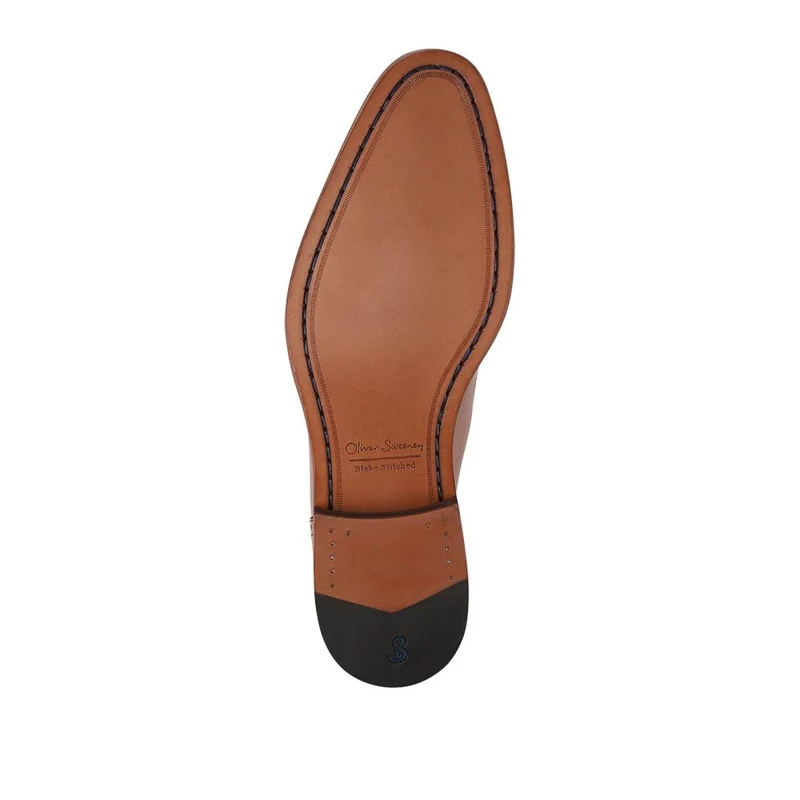 Oliver Sweeney Cropwell Polished Leather Oxfords - OLIVR42502 / 328 552 - Tan