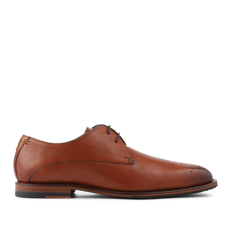 Oliver Sweeney Joel Antiqued Leather Derby Shoes - OLIVR42500 / 328 550 - Tan