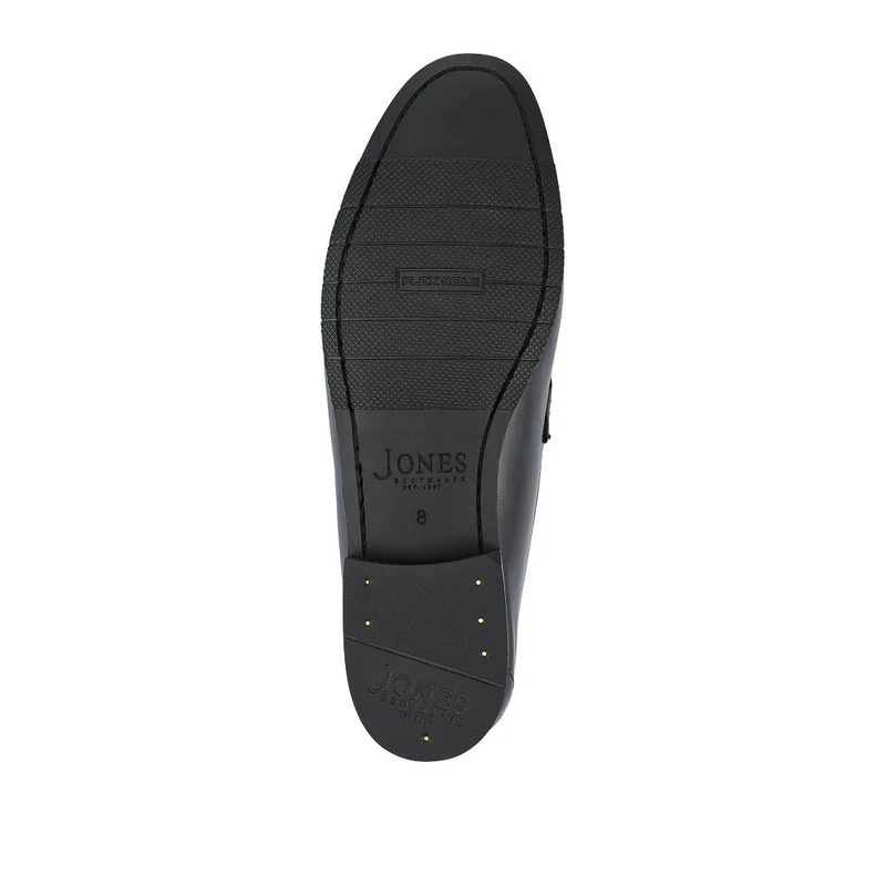 Quint Casual Leather Slip-On Loafers - QUINT / 328 633 - Black