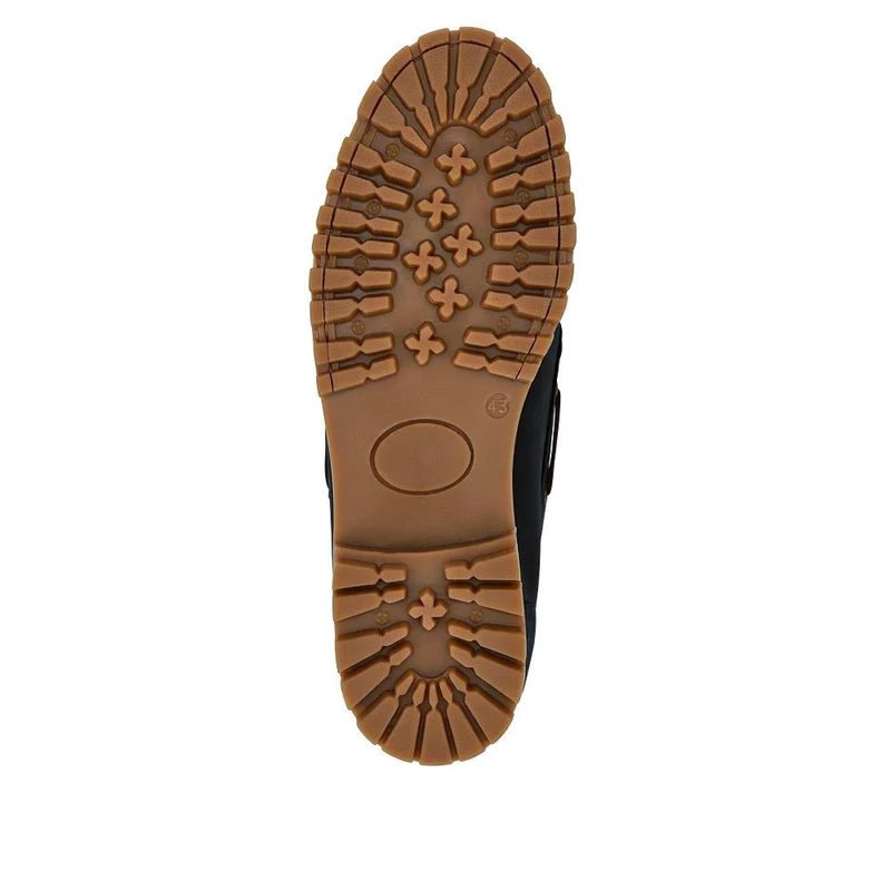 Pickering2 Leather Boat Shoes - PICKERING2 / 325 137 - Navy