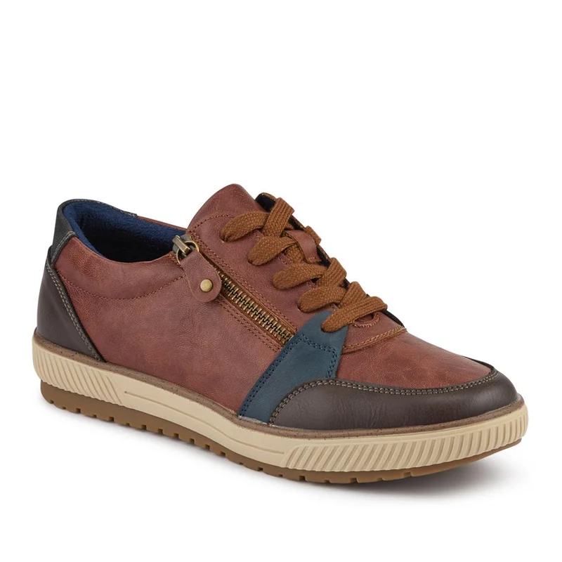 Zip & Lace Multi-Tone Trainers - WBINS42023 / 327 852