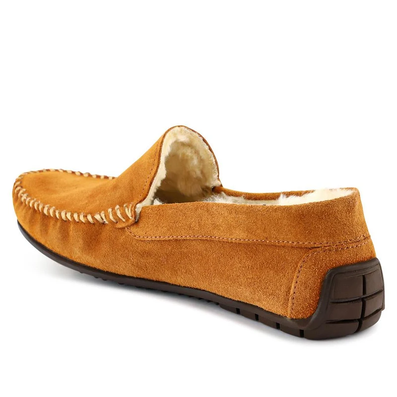 Zain Suede Full Slippers - ZAIN / 326 286 - Chestnut