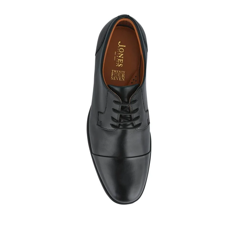 Moore Wide-Fit Leather Derby Shoes - MOORE / 328 098 - Black