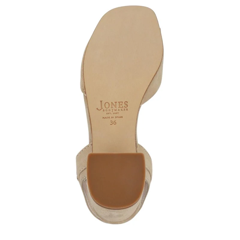 Ymilia Tall Leather Court Shoes - YMILIA / 327 350 - Beige Suede