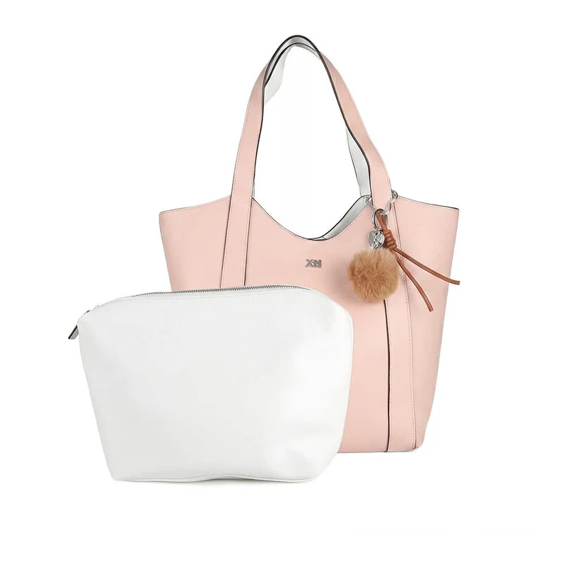 XTI Handbag With Internal Zip Bag - XTI44002 / 330 466 - Nude