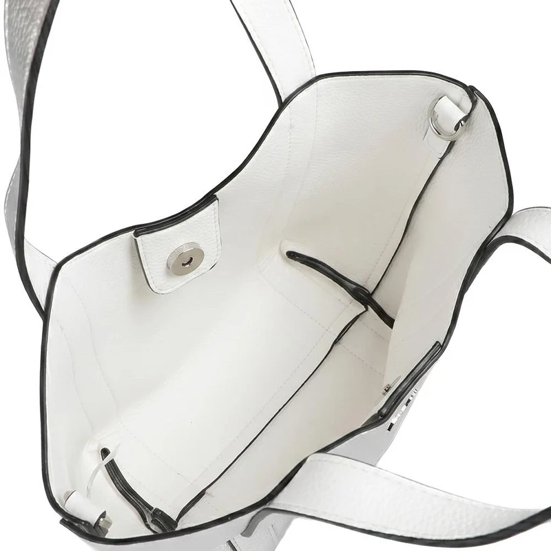 XTI Handbag With Removable Internal Zip Bag - XTI44001 / 330 465 - Silver
