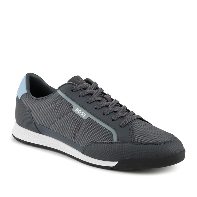 Hugo Boss Mixed-Material Lace Up Trainers - HUGO42502 / 327 808