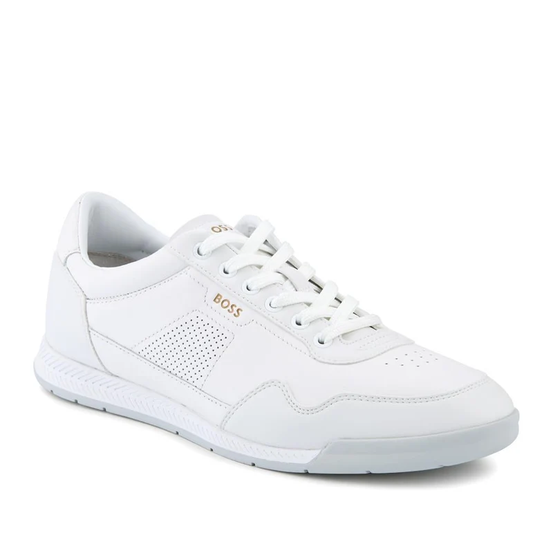 Hugo Boss Leather OrthoLite Trainers - HUGO41508 / 327 626