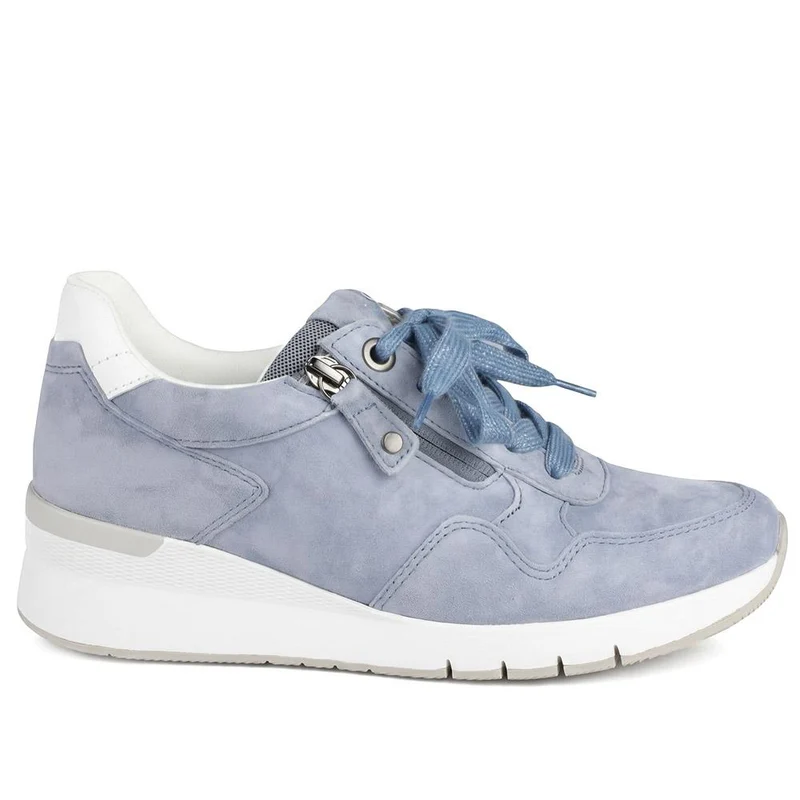 Gabor Zip & Lace Fasten Trainers - GABC43523 / 330 462 - Blue