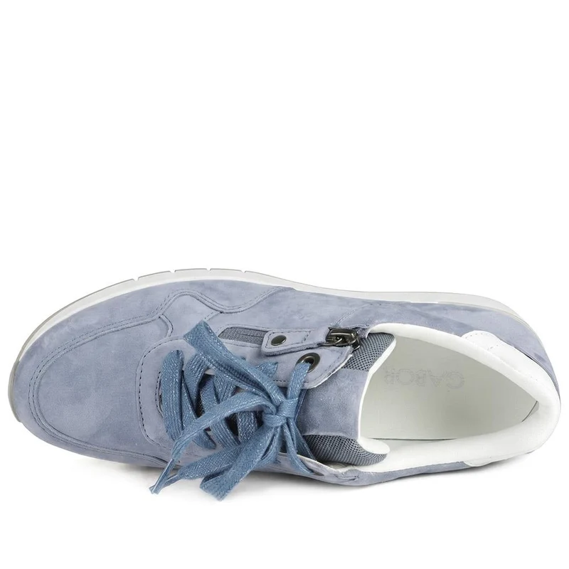 Gabor Zip & Lace Fasten Trainers - GABC43523 / 330 462 - Blue