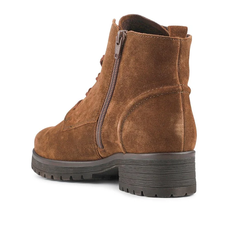 Zumba Gabor Wide Fit Leather Ankle Boots - GAB42524 / 328 172 - Brown