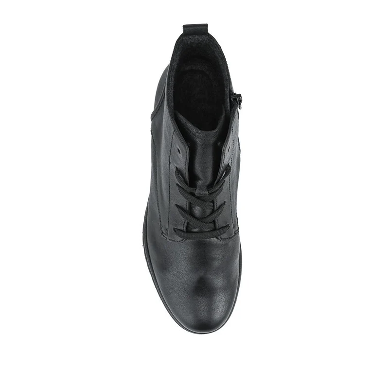 Zumba Gabor Wide Fit Leather Ankle Boots - GAB42524 / 328 172 - Black