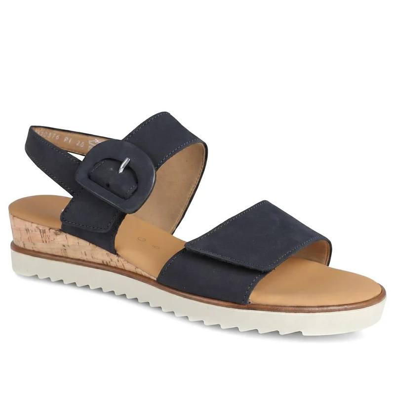 Gabor Leather Adjustable Fastening Sandals - GABC43519 / 330 458