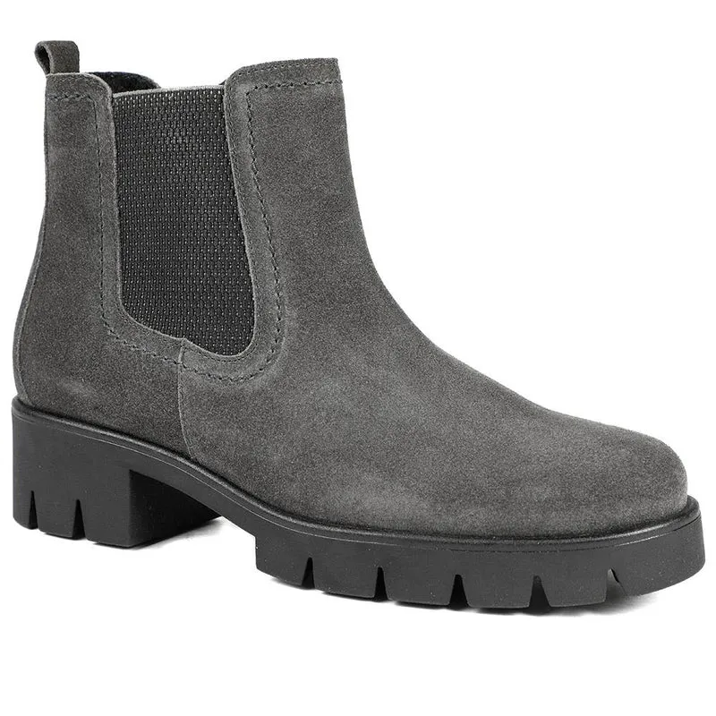 Bodo Chunky Chelsea Boots - GAB36506 / 322 689 - Grey Suede