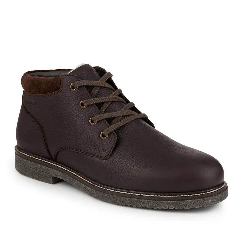 Halifax Waterproof Leather Ankle Boots - HALIFAX / 327 846 - Brown