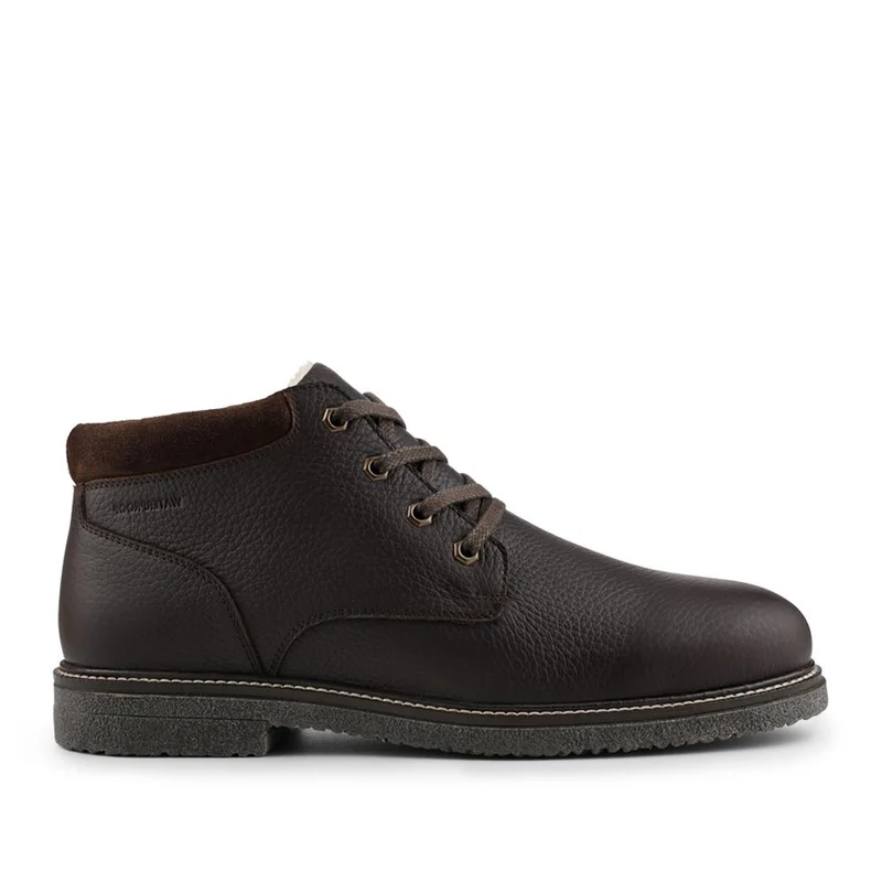 Halifax Waterproof Leather Ankle Boots - HALIFAX / 327 846 - Brown
