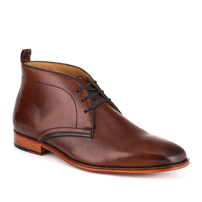 Giovanni Wide-Fit Smart Leather Boots - GIOVANNI / 327 905