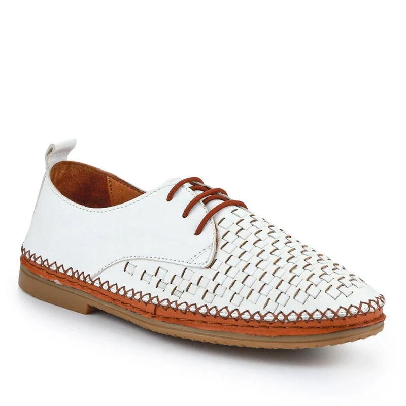 Leather Lace-Up Shoes - METIN41012 / 327 302