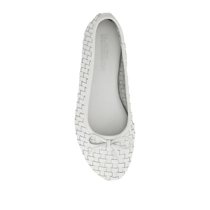 Lightweight Leather Pumps - BELSK41009 / 327 463 - White