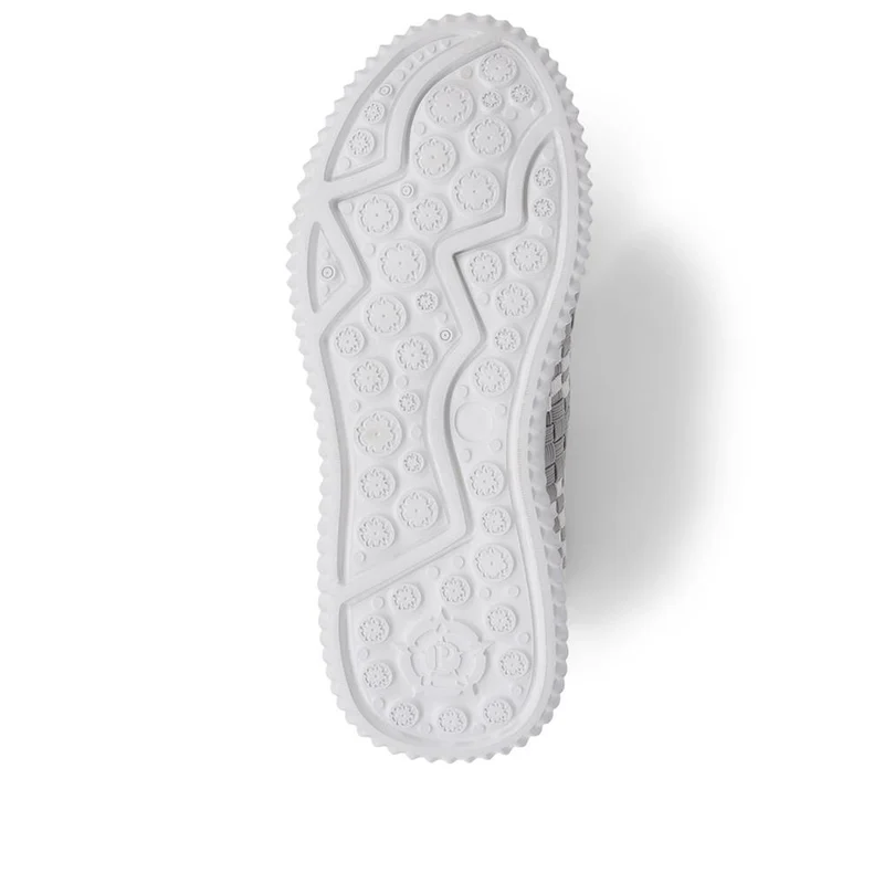 Casual Slip-On Mary Janes - TITAN39003 / 325 486 - White Multi