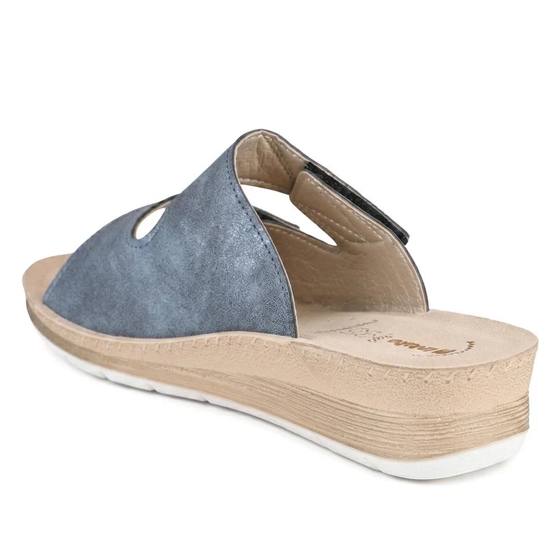 Inblu Dual Adjustable Fasten Strap Sandals - INB43047 / 330 366 - Blue