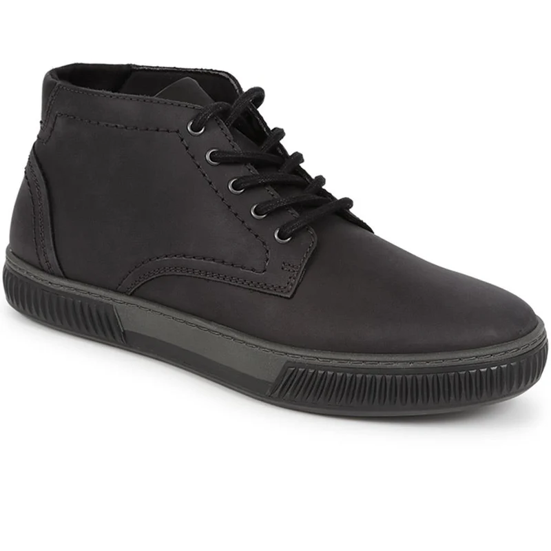 Dorset Leather Chukka Boots - DORSET / 325 901 - Black