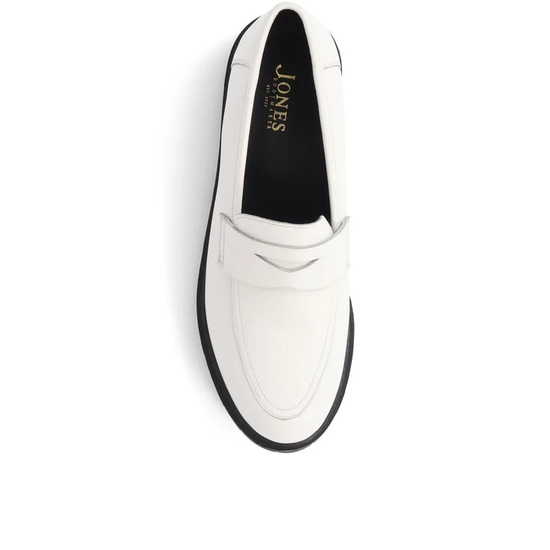 Darra2 Leather Loafers - DARRA2 / 325 352 - White