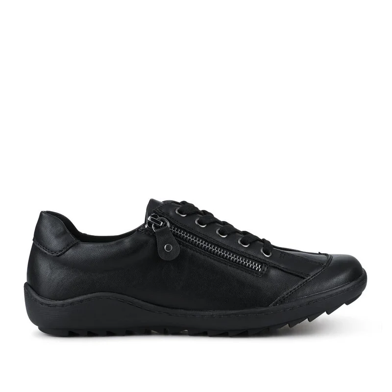 Lace-Up Trainers - WBINS38061 / 324 264 - Black-Black