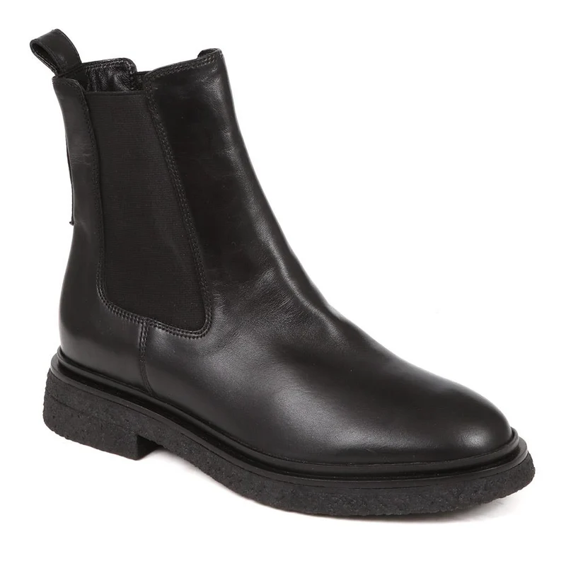 Leather Chelsea Boots - DOROTHEE / 324 251 - Black