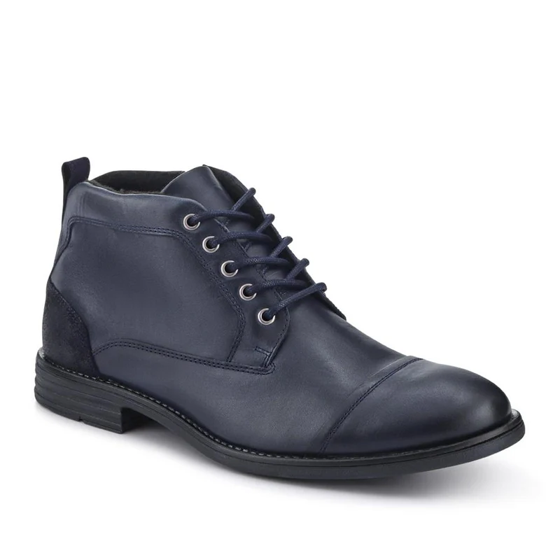 Dorian Smart Leather Ankle Boots - DORIAN / 328 079