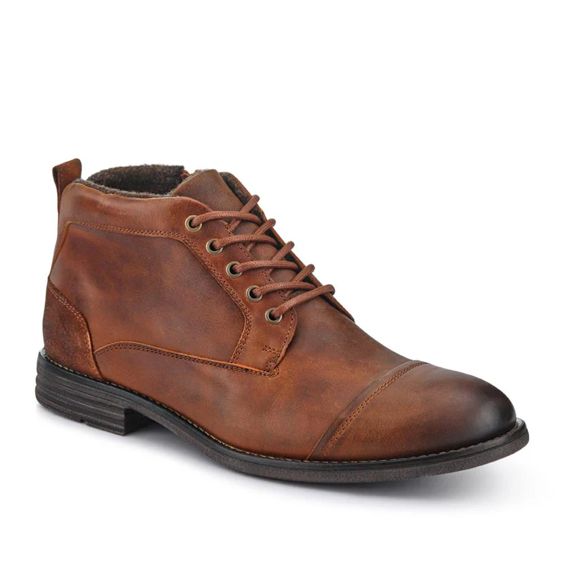 Dorian Smart Leather Ankle Boots - DORIAN / 328 079