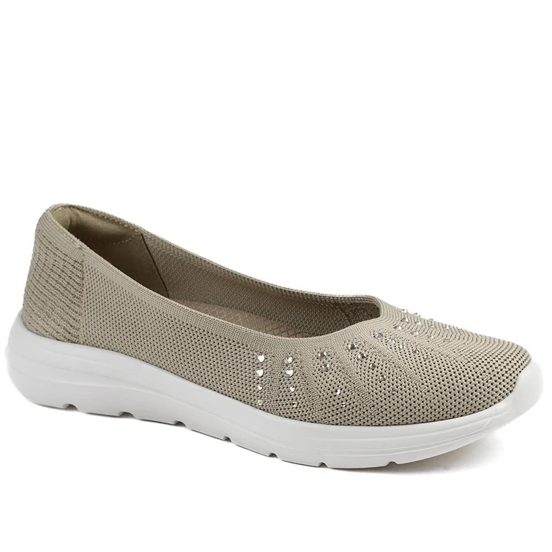 Wide Fit Memory Foam Sporty Pumps - BRK43008 / 328 977