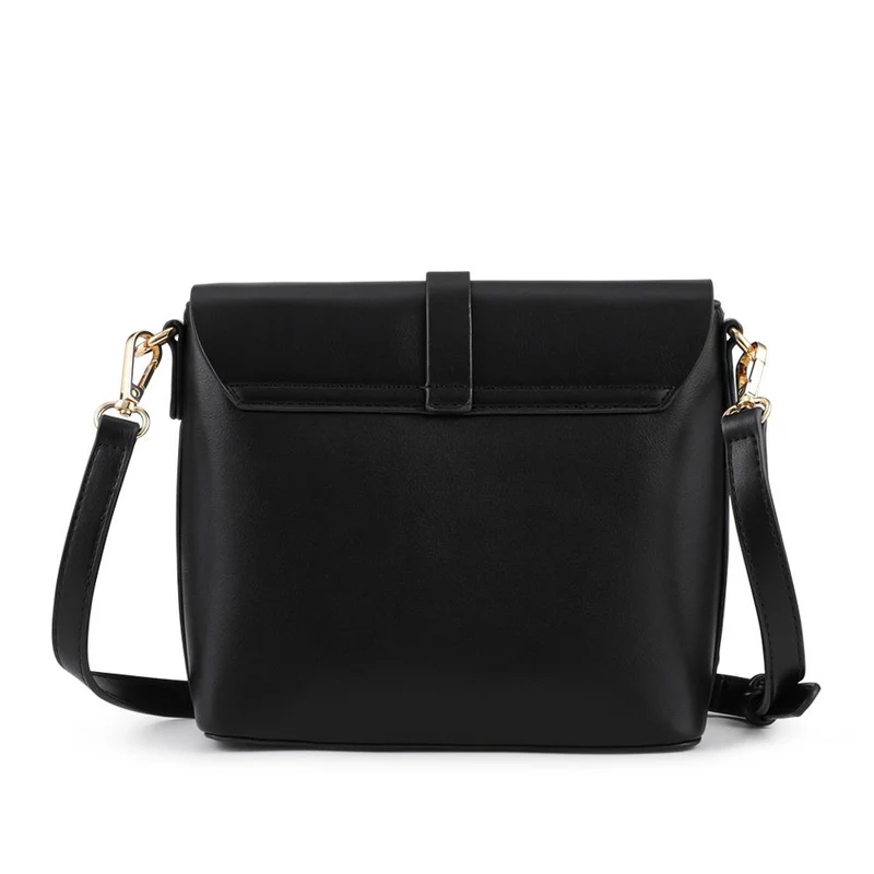 Bellissimo Buckle Crossbody Bag - BELHETIA42002 / 328 384 - Black
