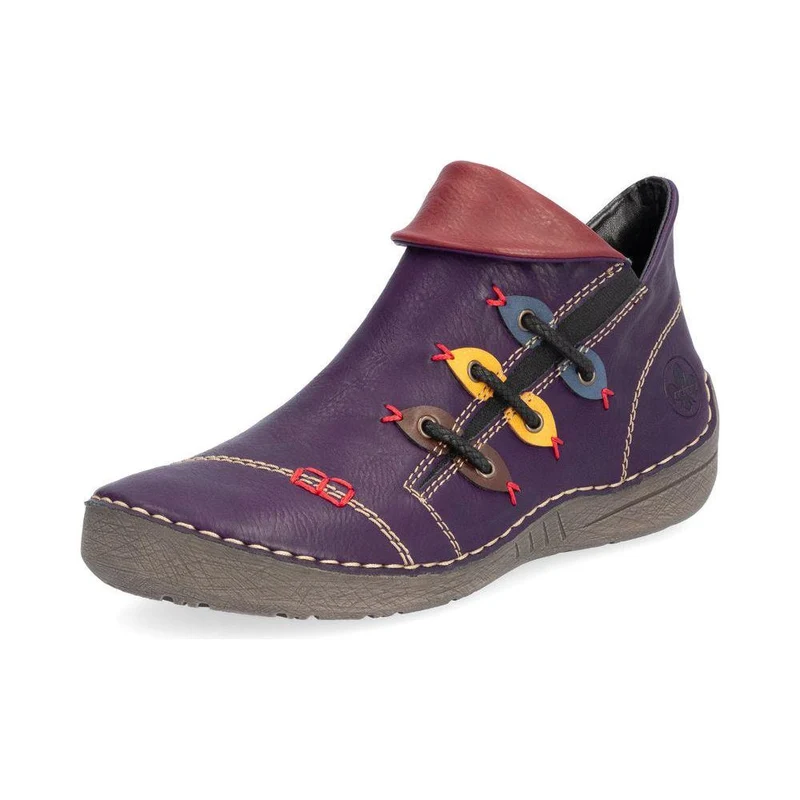 Rieker Modischer Schuh für Damen - Lila
