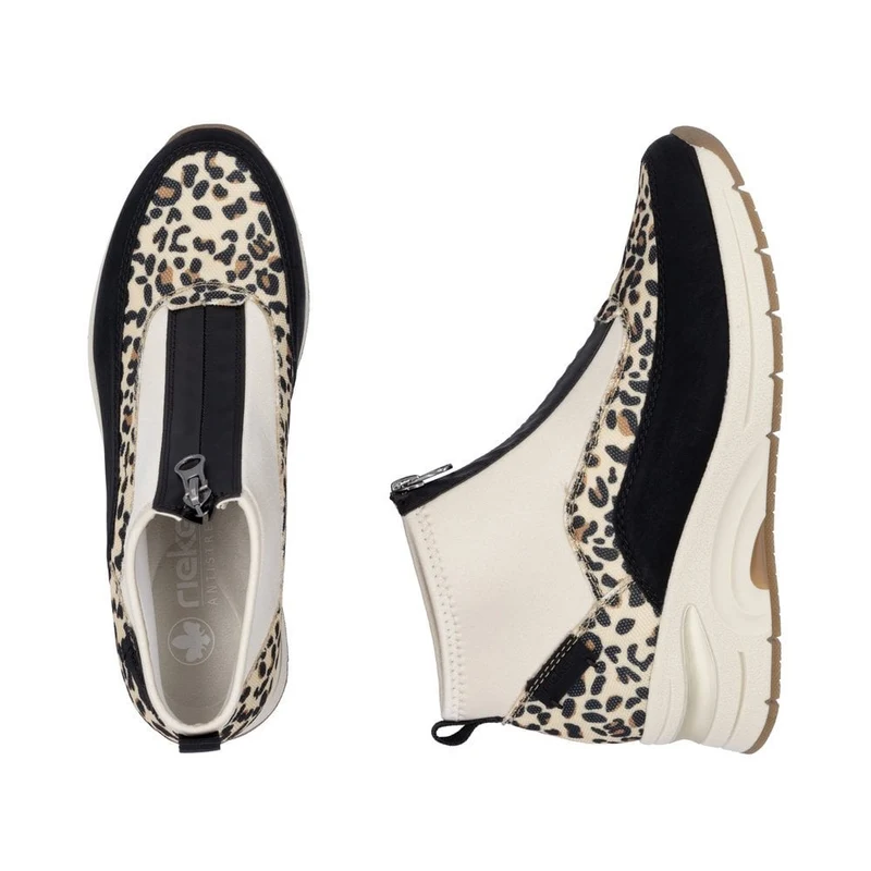 Rieker Mode-Stiefelette für Damen – Beige