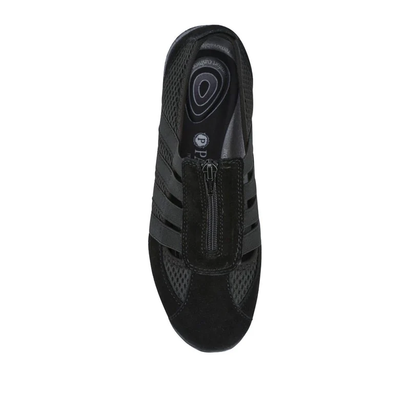 Leather Slip-On Shoes - BRK24000 / 308 245 - Black
