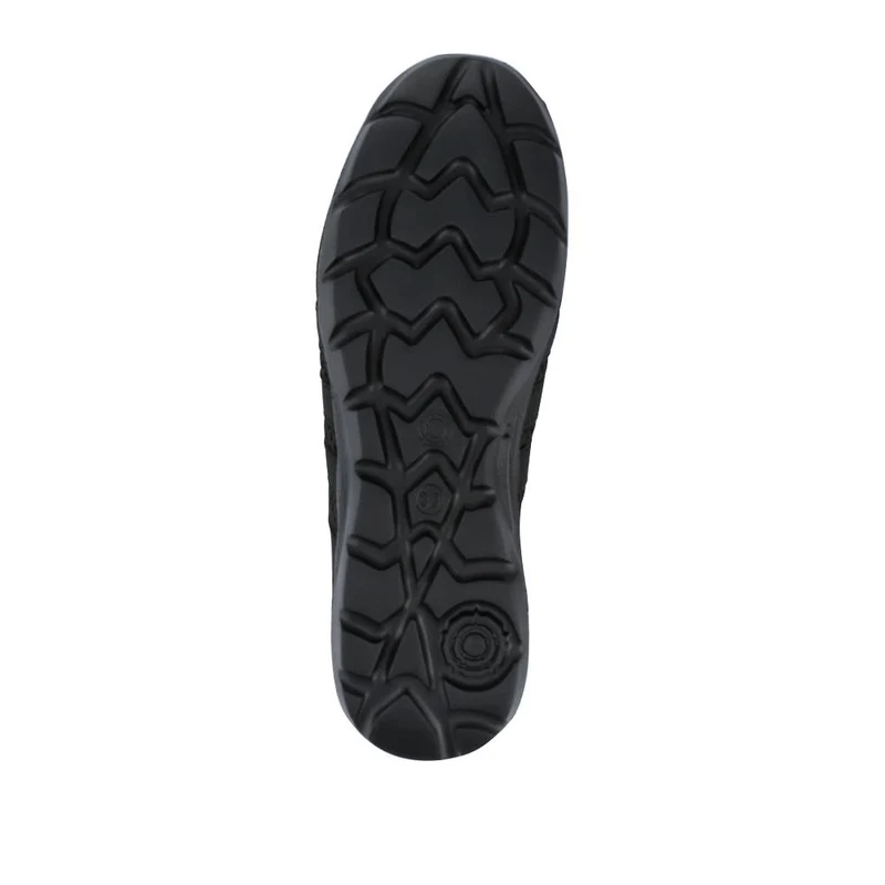 Leather Slip-On Shoes - BRK24000 / 308 245 - Black