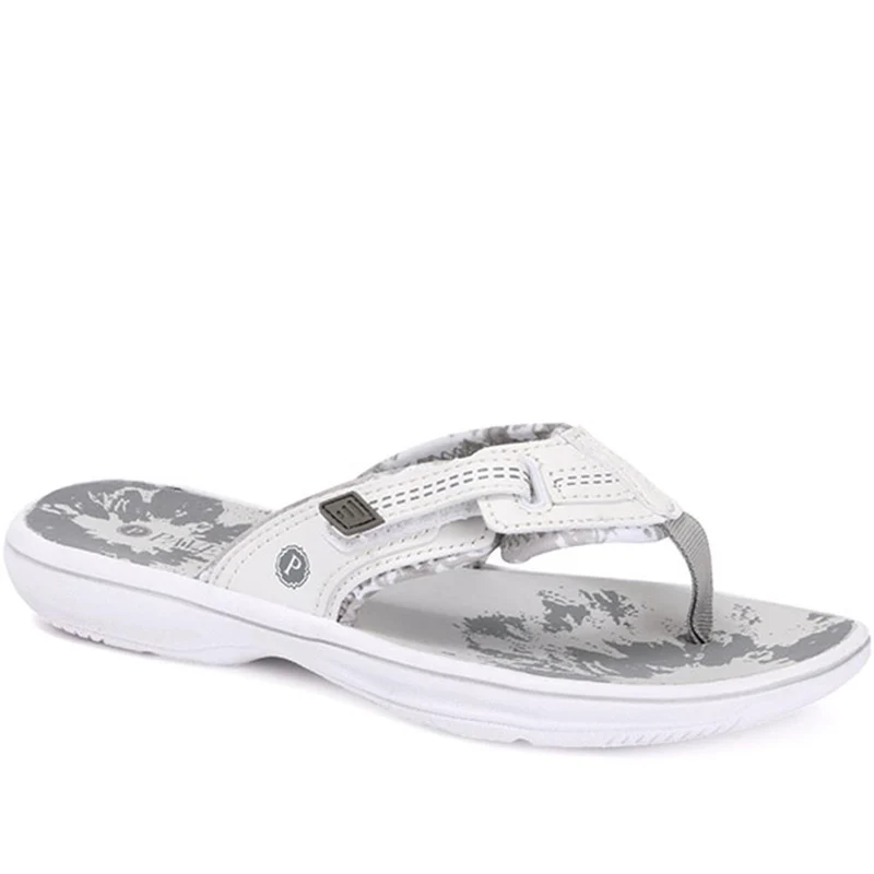 Touch-Fastening Toe Post Sandals - XIAM29002 / 316 019