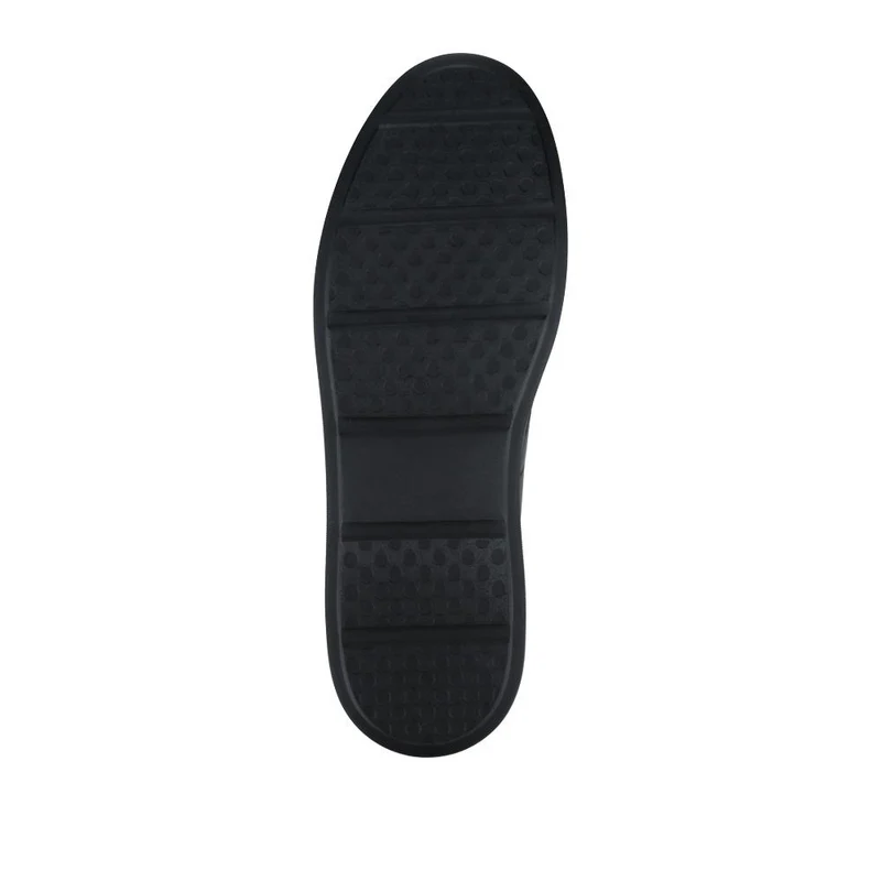 Astra Leather Trainers - ASTRA / 328 533 - Black-Black