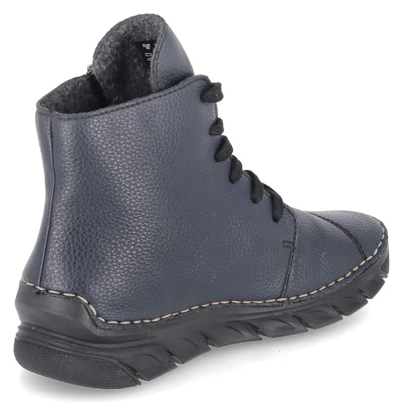 Schnürstiefeletten Braun