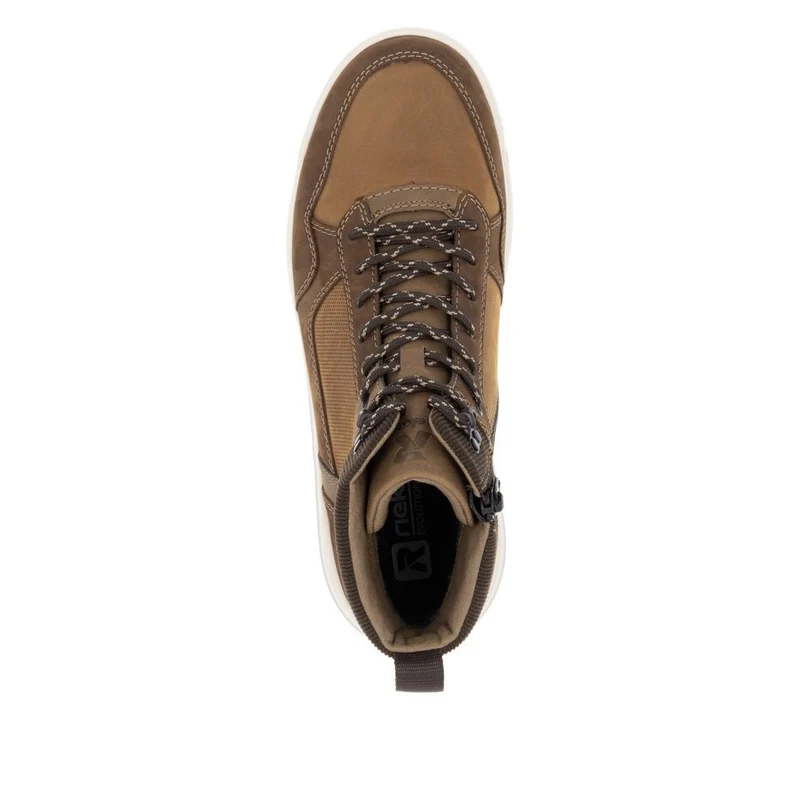 Rieker Herren Evolution Leder Sportstiefel - Braun