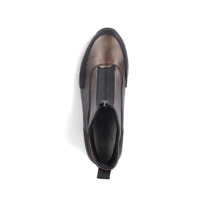 Rieker Damenmode-Stiefelette – Braun