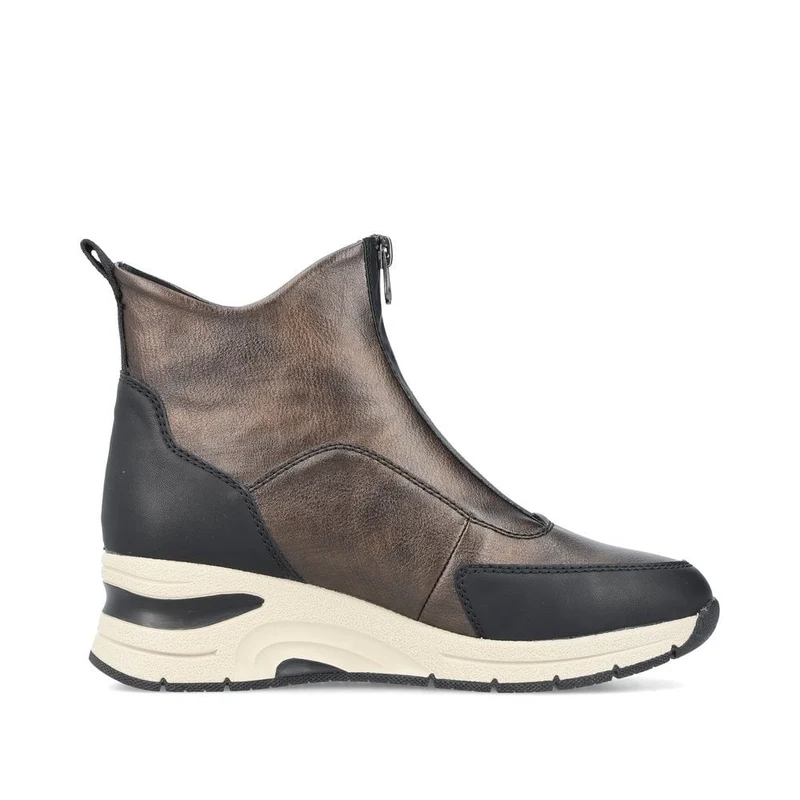 Rieker Damenmode-Stiefelette – Braun