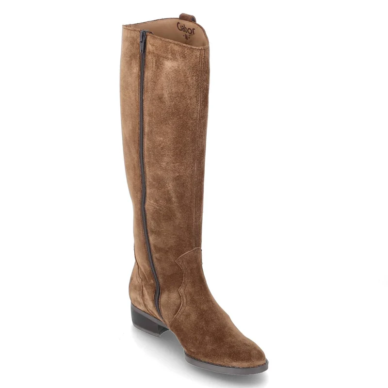 Schaftstiefel Braun